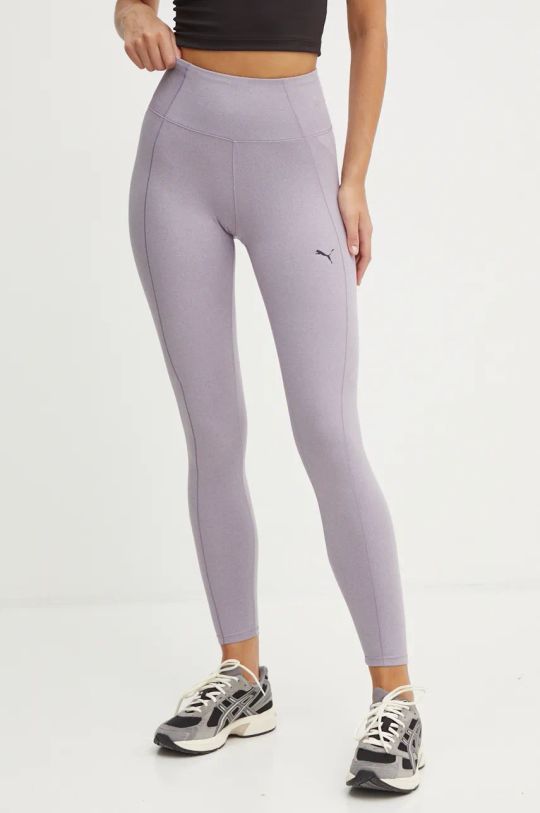 Puma leggins per joga STUDIO FOUNDATION maglia violetto 524847