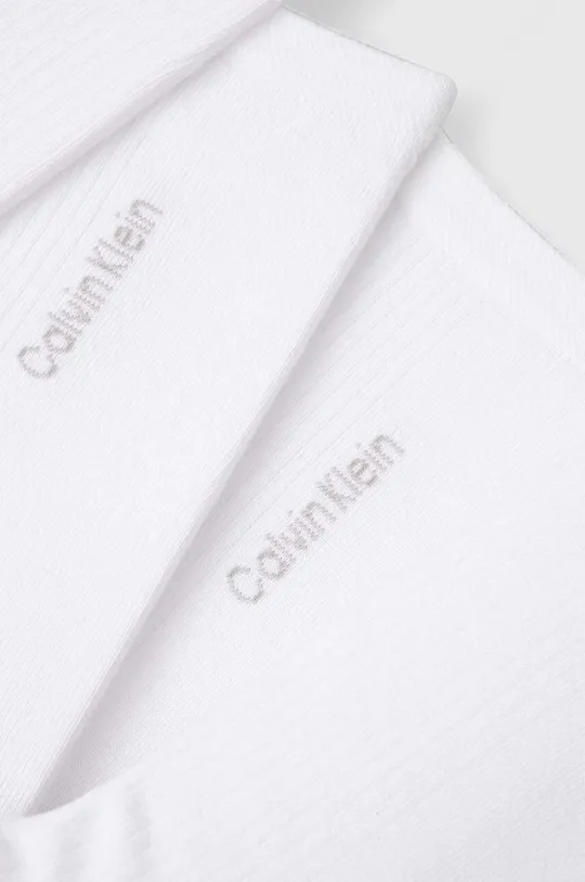 Čarape Calvin Klein 2-pack bijela