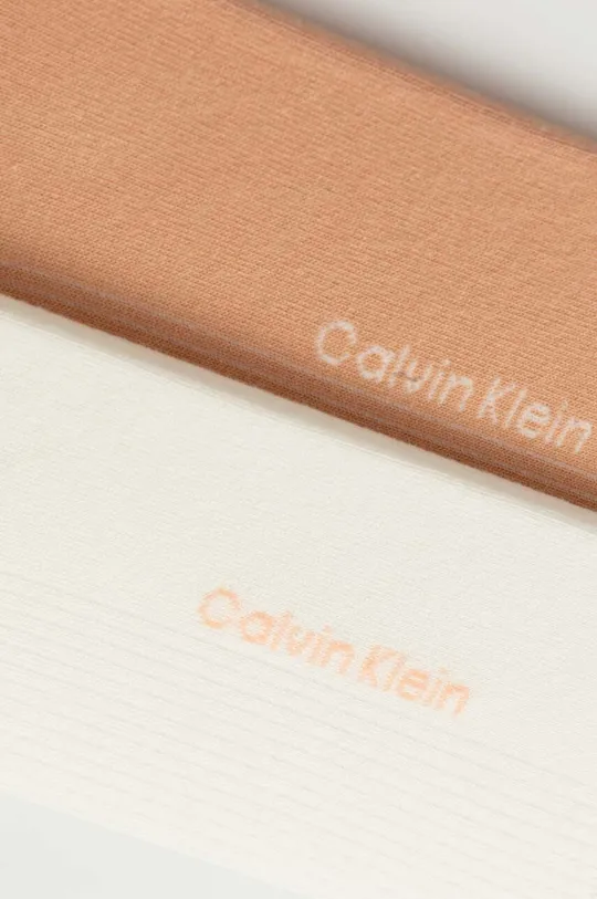 Calvin Klein skarpetki 2-pack różowy