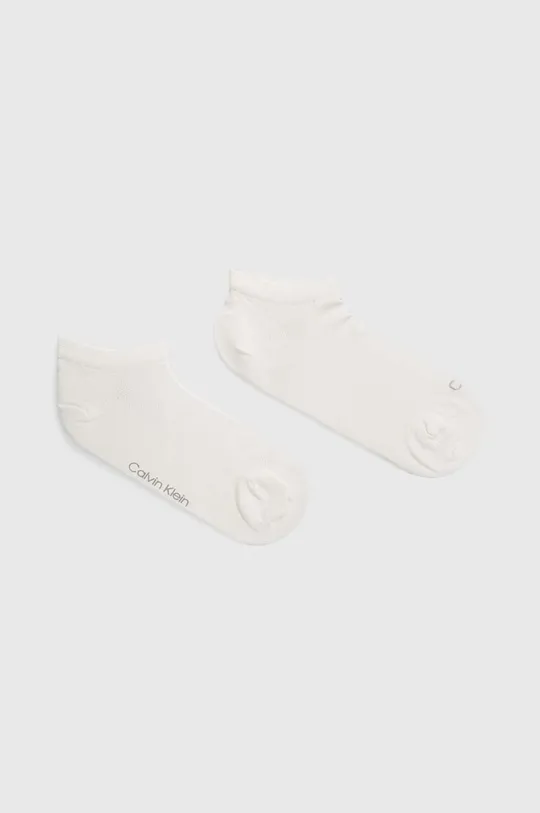 bijela Čarape Calvin Klein 2-pack Ženski