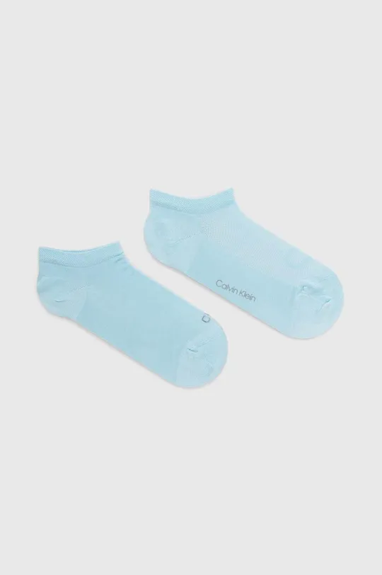 modrá Ponožky Calvin Klein 2-pak Dámsky