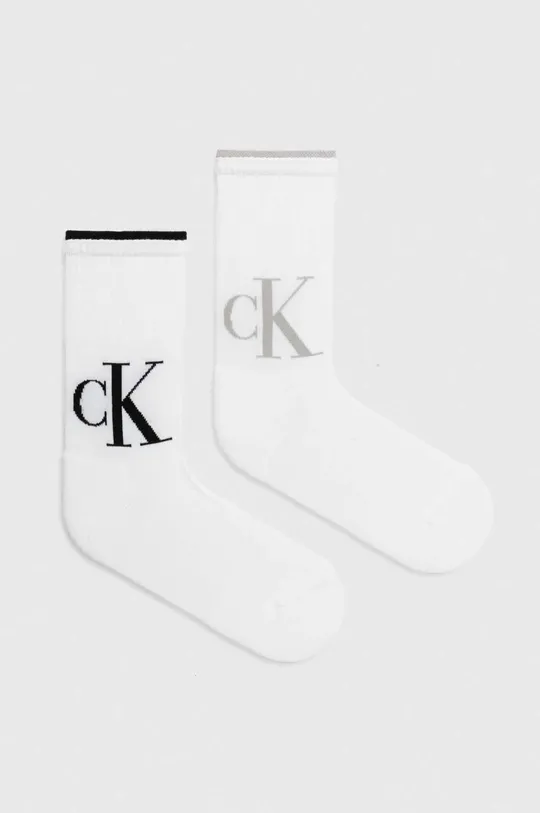 biela Ponožky Calvin Klein Jeans 2-pak Dámsky