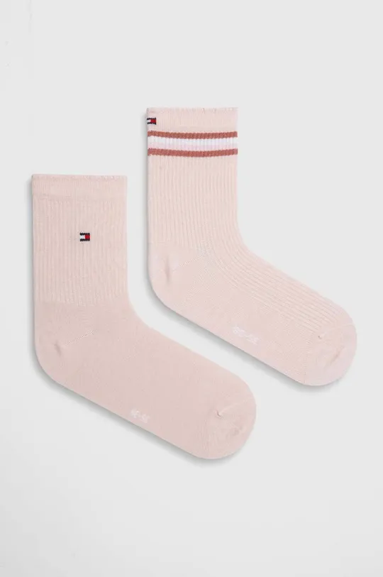 рожевий Шкарпетки Tommy Hilfiger 2-pack Жіночий