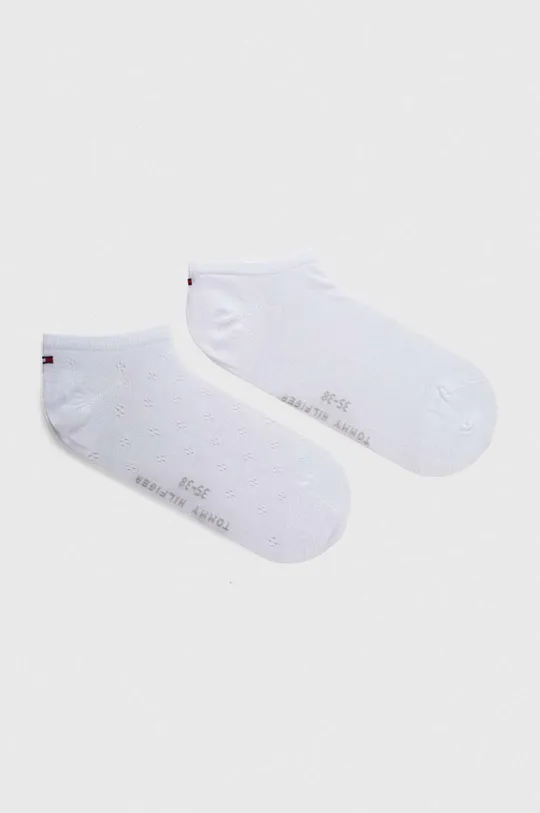 biela Ponožky Tommy Hilfiger 2-pak Dámsky
