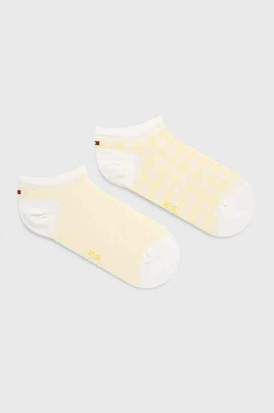 κίτρινο Κάλτσες Tommy Hilfiger 2-pack Γυναικεία