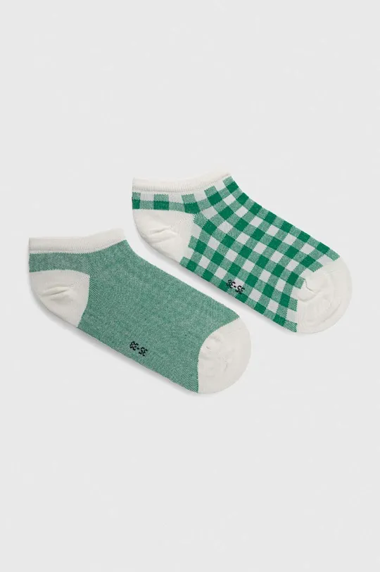 зелений Шкарпетки Tommy Hilfiger 2-pack Жіночий