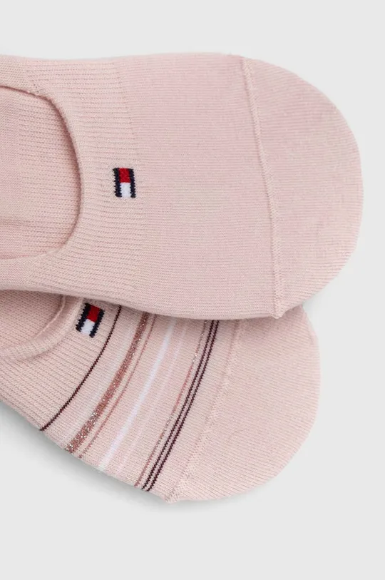 Čarape Tommy Hilfiger 2-pack roza