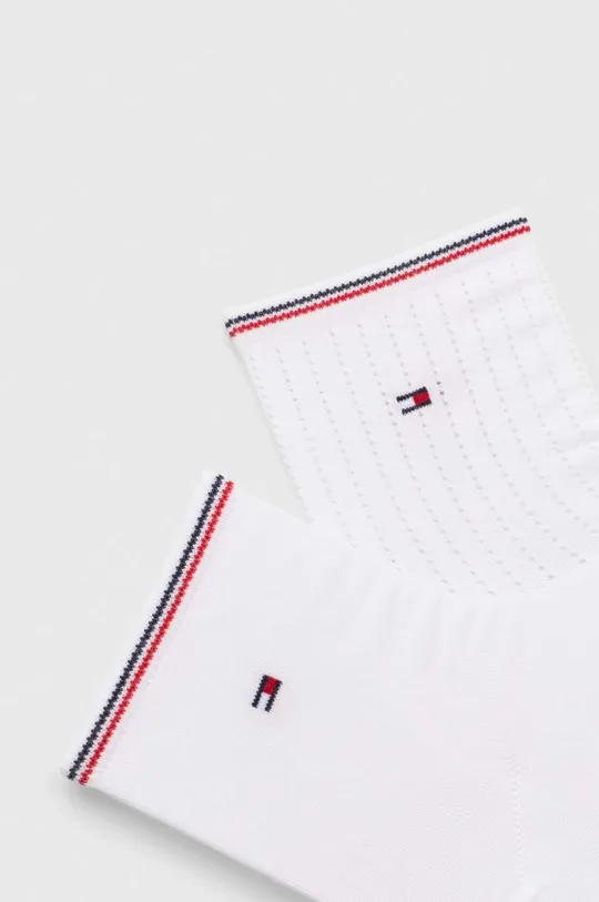 Čarape Tommy Hilfiger 2-pack bijela