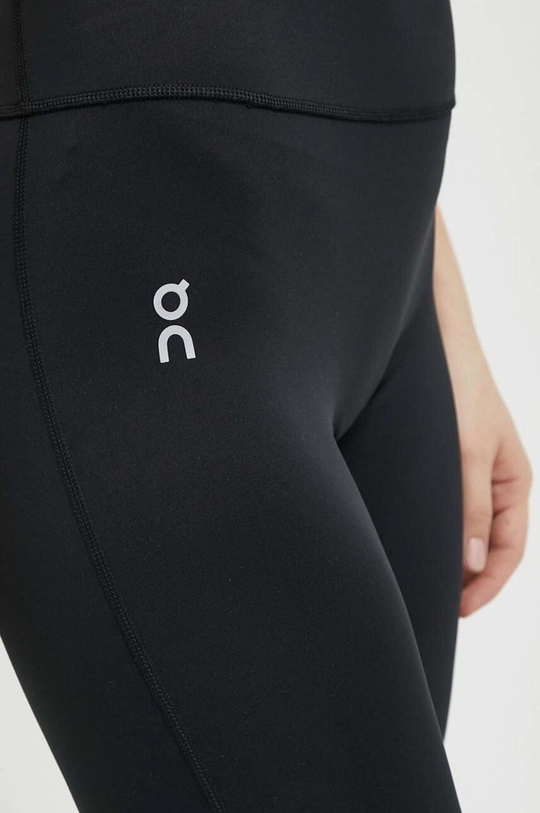 czarny On-running legginsy do biegania Core