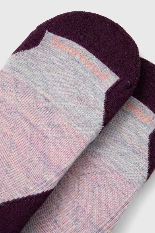 Ponožky Smartwool Run Targeted Cushion fialová