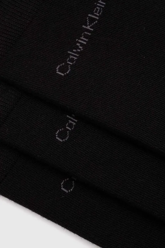 Calvin Klein skarpetki 3-pack czarny