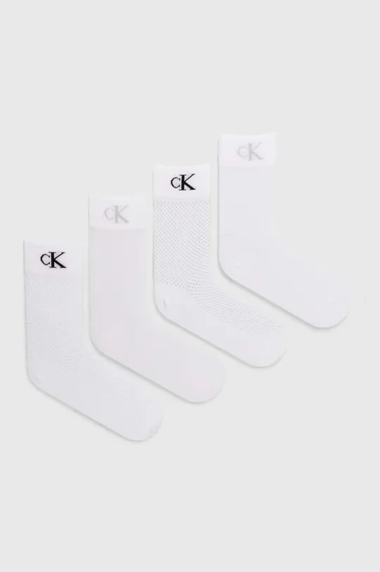 λευκό Κάλτσες Calvin Klein Jeans 4-pack Γυναικεία
