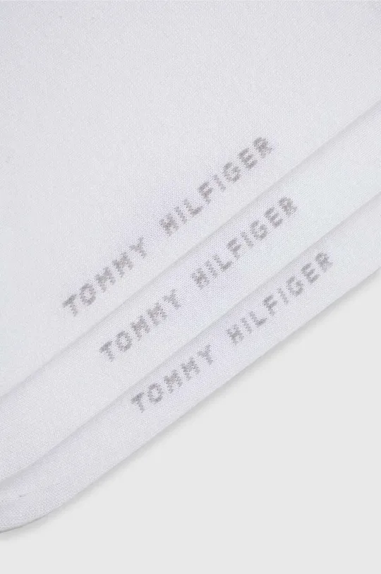 Nogavice Tommy Hilfiger 3-pack bela