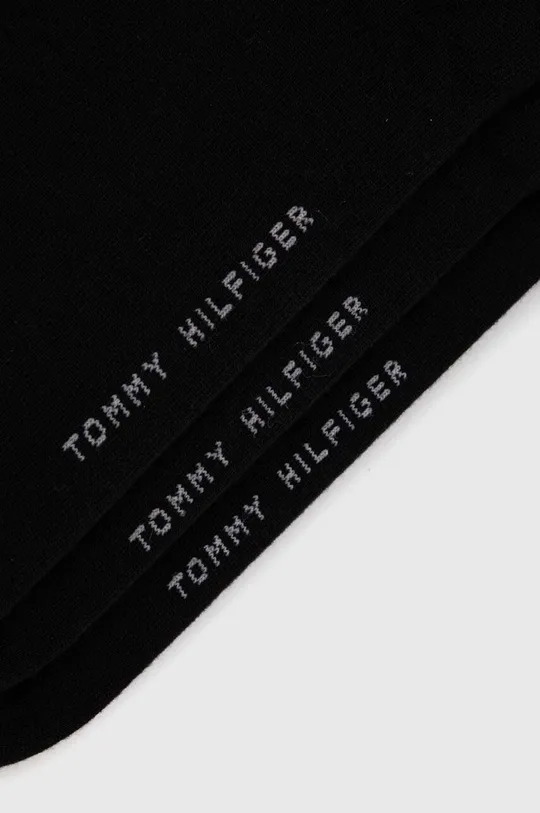 Nogavice Tommy Hilfiger 3-pack črna
