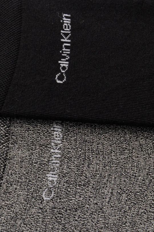 Ponožky Calvin Klein 2-pak 701229452 čierna AW24