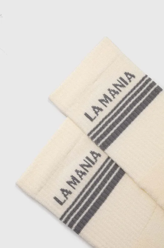 Ponožky La Mania béžová