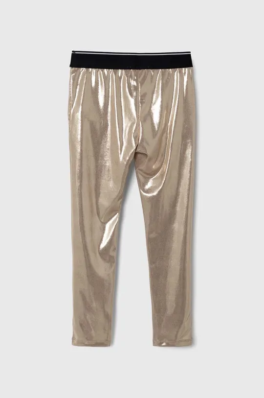 Calvin Klein Jeans legginsy dziecięce złoty