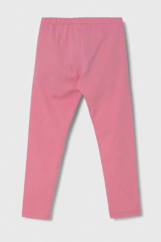 United Colors of Benetton legginsy dziecięce różowy