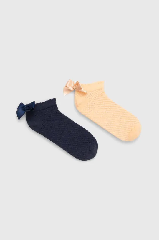 tmavomodrá Detské ponožky United Colors of Benetton 2-pak Dievčenský