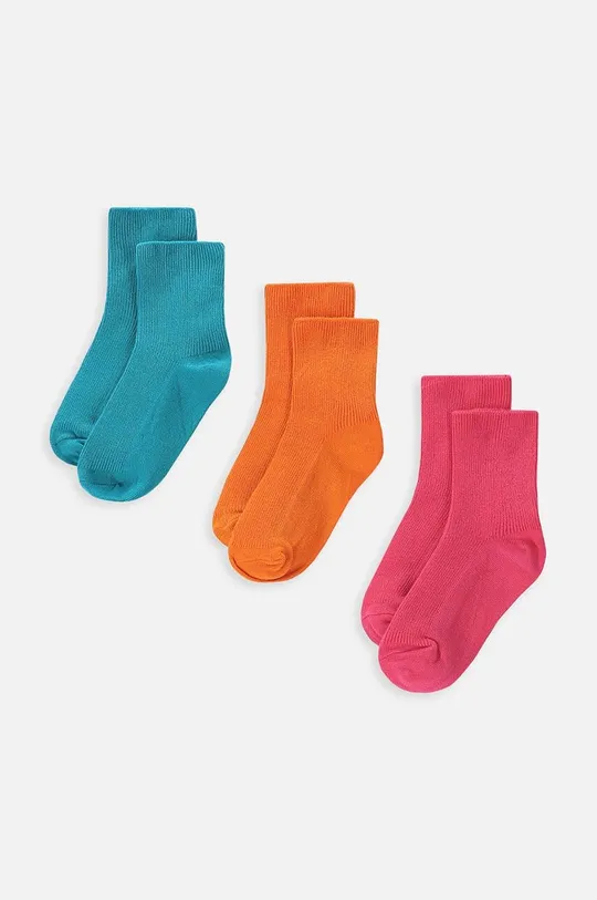 viacfarebná Detské ponožky Coccodrillo 3-pak Dievčenský