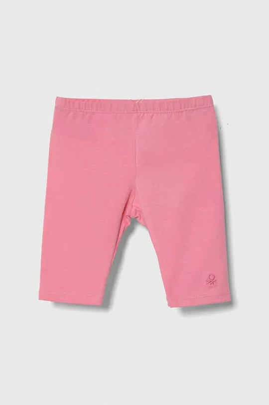 рожевий Дитячі легінси United Colors of Benetton Для дівчаток
