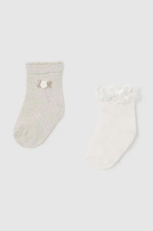 бежевий Шкарпетки для немовлят Mayoral 2-pack Для дівчаток