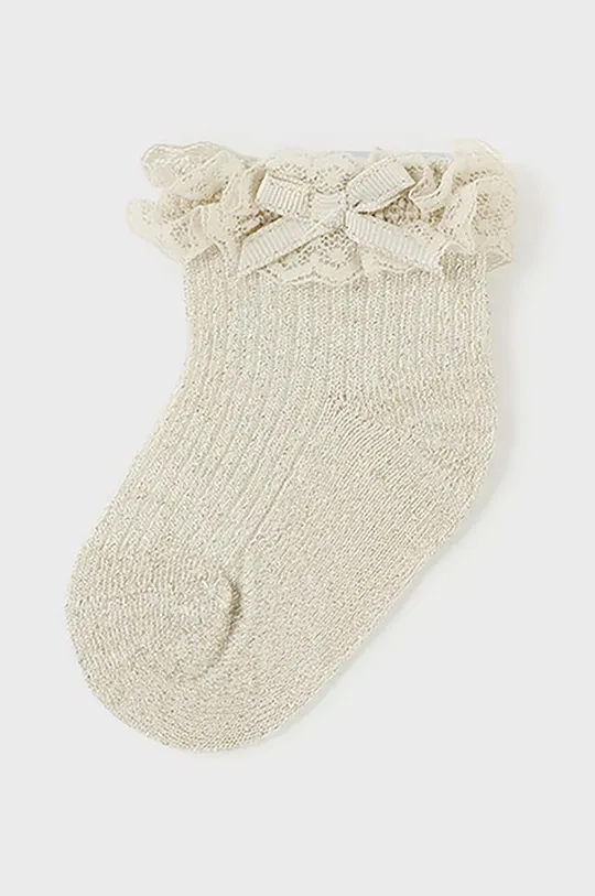 бежевий Дитячі шкарпетки Mayoral Newborn Для дівчаток