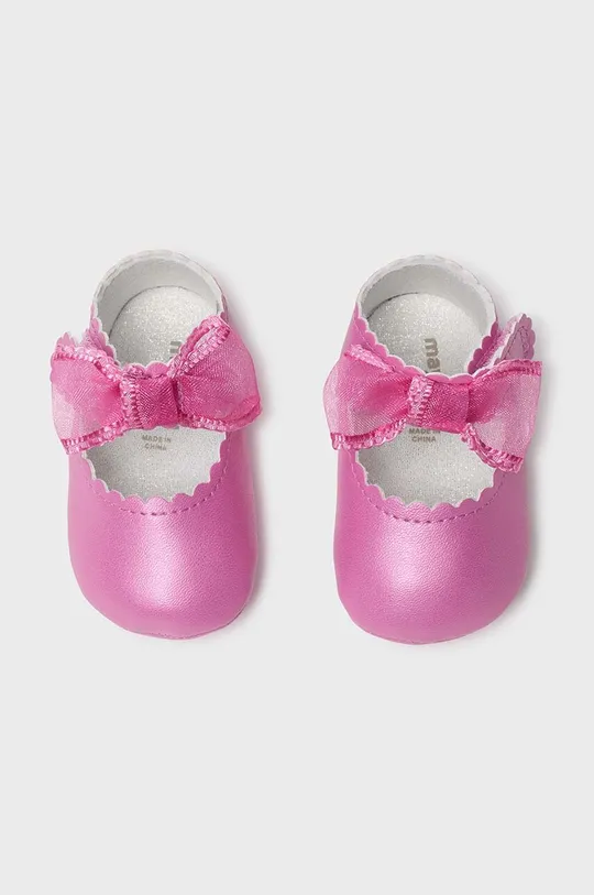 Cipele za bebe Mayoral Newborn Vanjski dio: Sintetički materijal Unutrašnji dio: Tekstilni materijal Potplat: Sintetički materijal