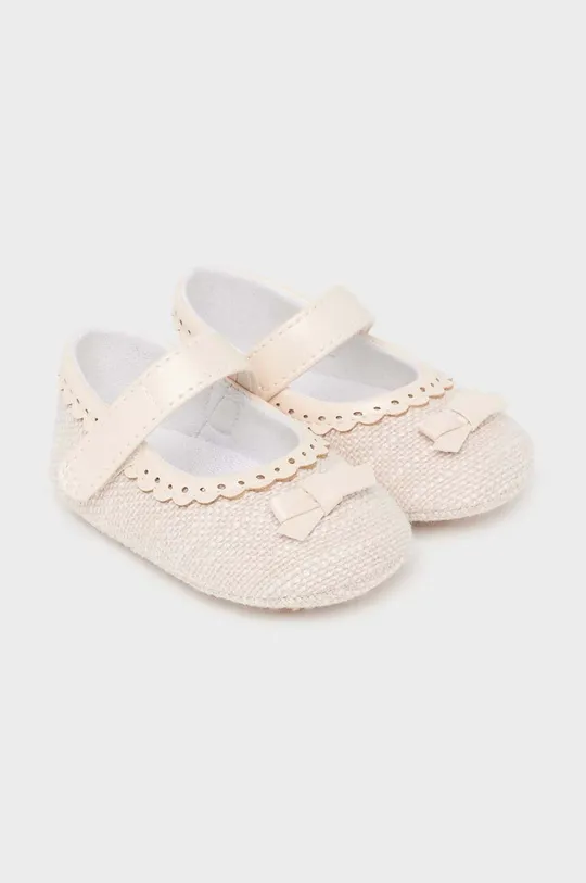 beżowy Mayoral Newborn buty niemowlęce