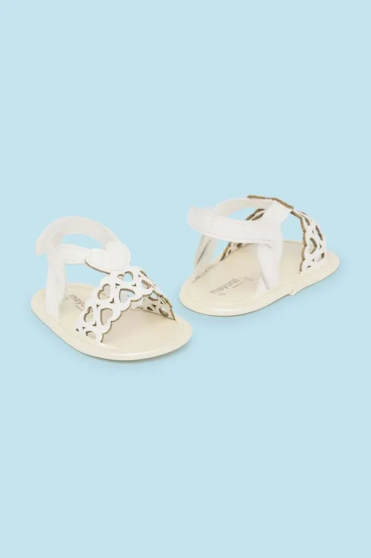 biały Mayoral Newborn buty niemowlęce