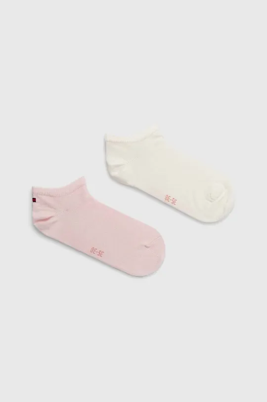 ροζ Παιδικές κάλτσες Tommy Hilfiger 2-pack Για κορίτσια