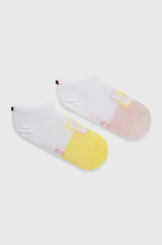 roza Dječje čarape Tommy Hilfiger 2-pack Za djevojčice