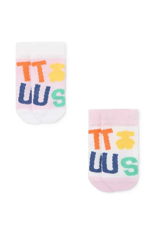 Ponožky pre bábätká Tous 2-pak ružová