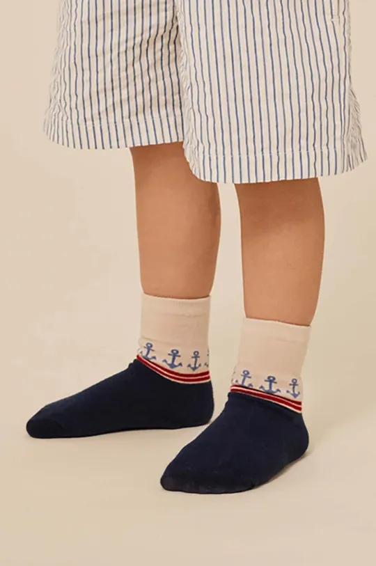 Dječje čarape Konges Sløjd 2-pack 75% Organski pamuk, 23% Poliamid, 2% Elastan