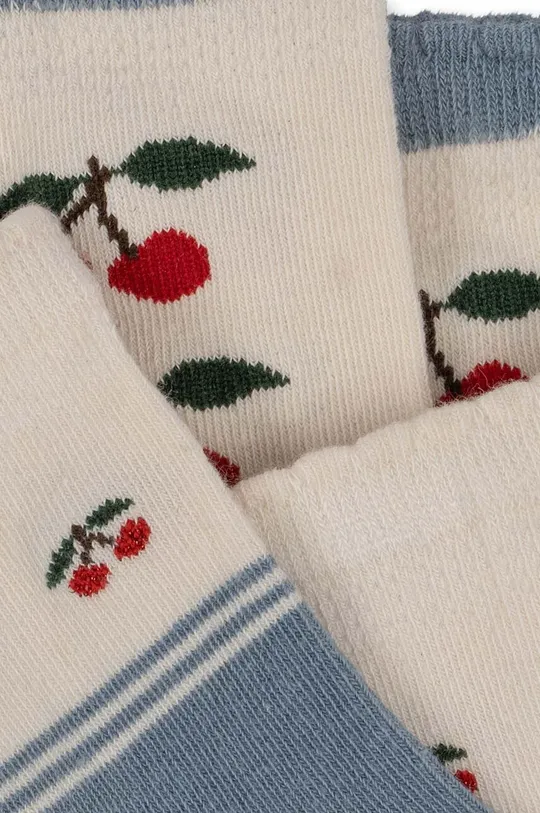 Detské ponožky Konges Sløjd 2-pak modrá