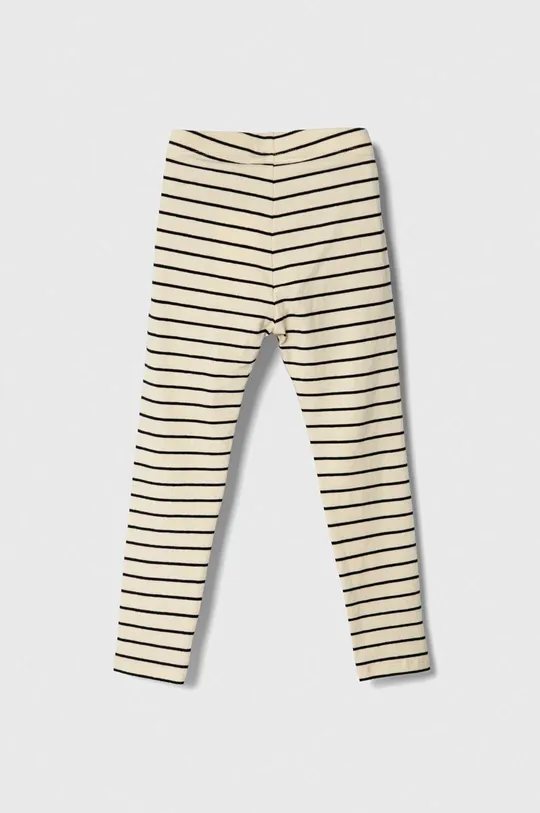 Calvin Klein Jeans legginsy dziecięce beżowy