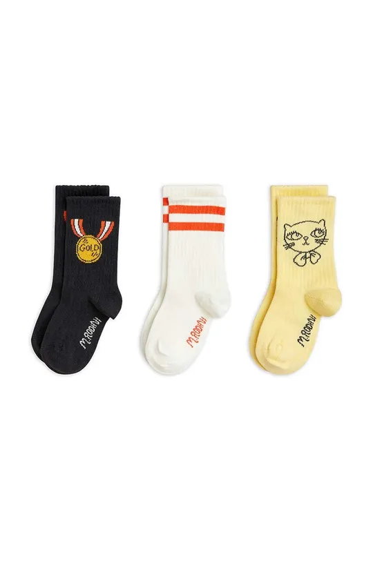 барвистий Дитячі шкарпетки Mini Rodini 3-pack Дитячий