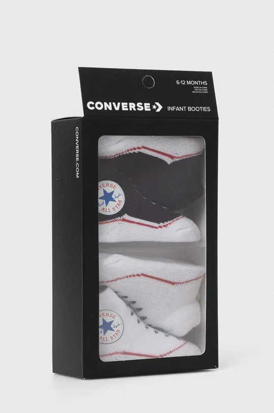 črna Nogavice za dojenčka Converse 2-pack