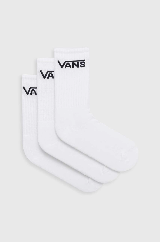 biały Vans skarpetki dziecięce CLASSIC VANS CREW SOCK 3-pack Dziecięcy