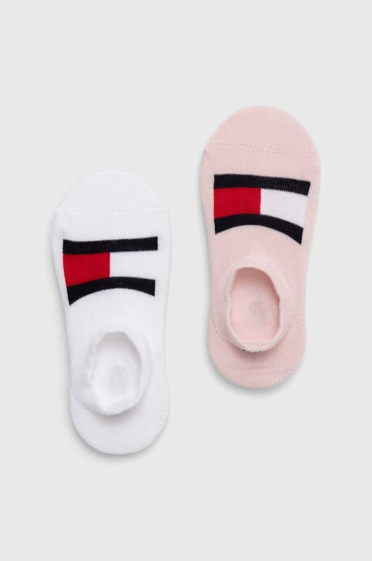 roza Dječje čarape Tommy Hilfiger 2-pack Dječji