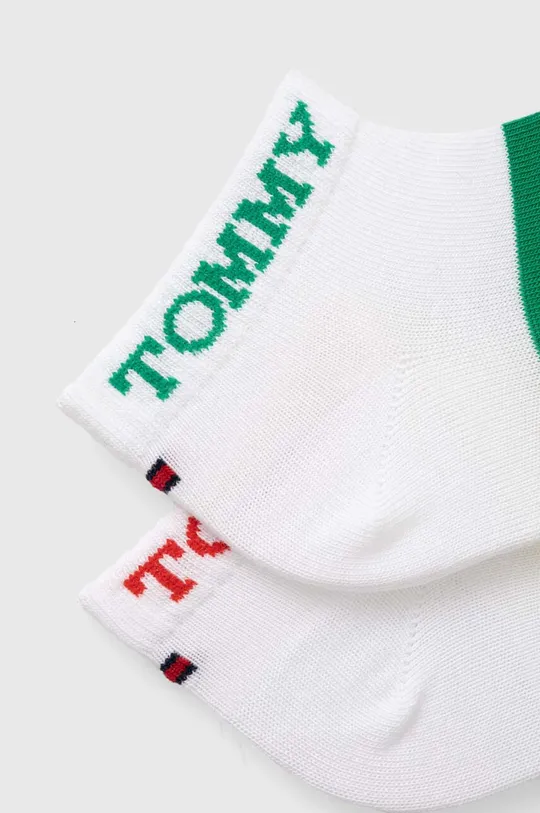 Παιδικές κάλτσες Tommy Hilfiger 2-pack λευκό