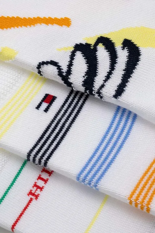 Дитячі шкарпетки Tommy Hilfiger 3-pack білий