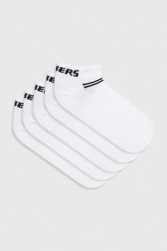 bijela Dječje čarape Skechers MESH VENTILATION 5-pack Dječji