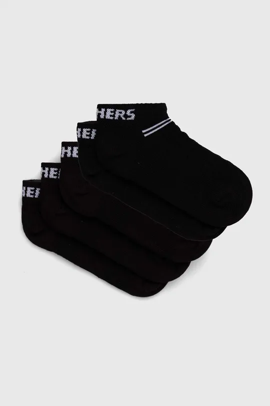 crna Dječje čarape Skechers MESH VENTILATION 5-pack Dječji