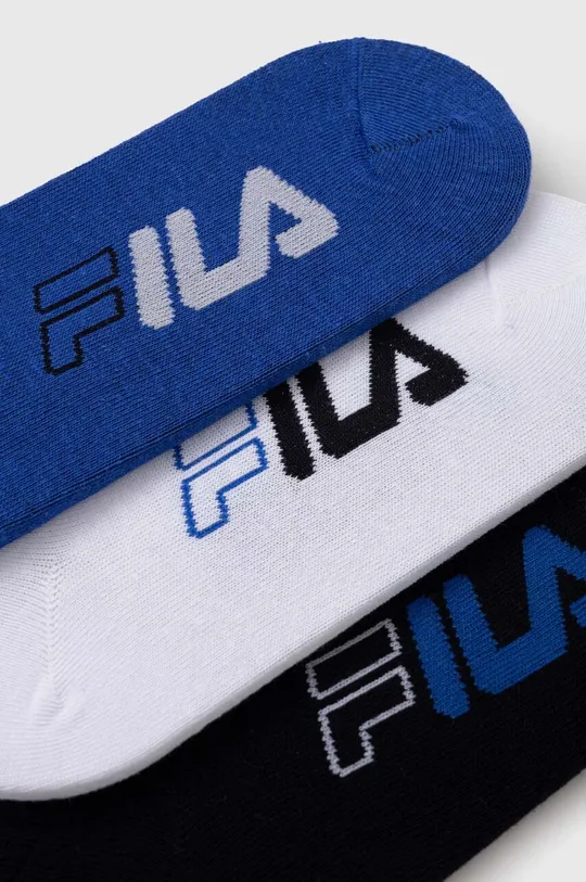 Дитячі шкарпетки Fila 3-pack блакитний