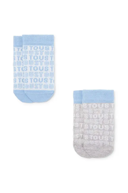 Tous calzini neonato/a pacco da 2 blu