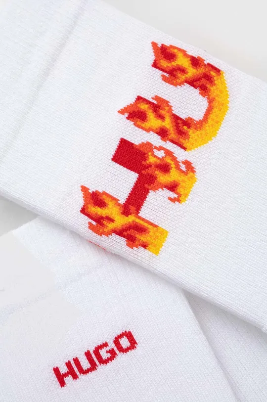 Шкарпетки HUGO 3-pack білий