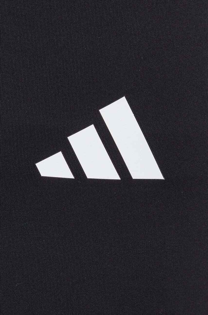 adidas Performance legginsy do biegania Adizero kolor czarny gładkie ...