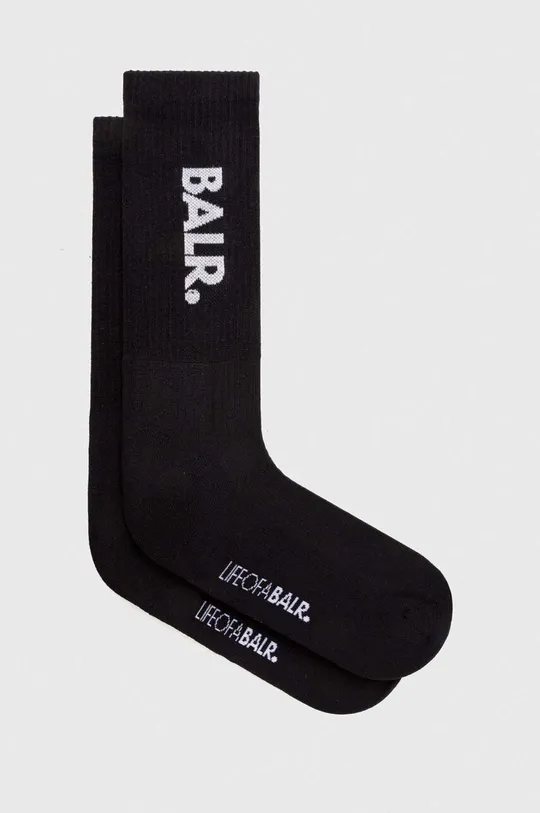 μαύρο Κάλτσες BALR. 2-pack Ανδρικά