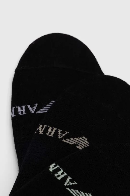 Ponožky Emporio Armani Underwear 3-pak čierna
